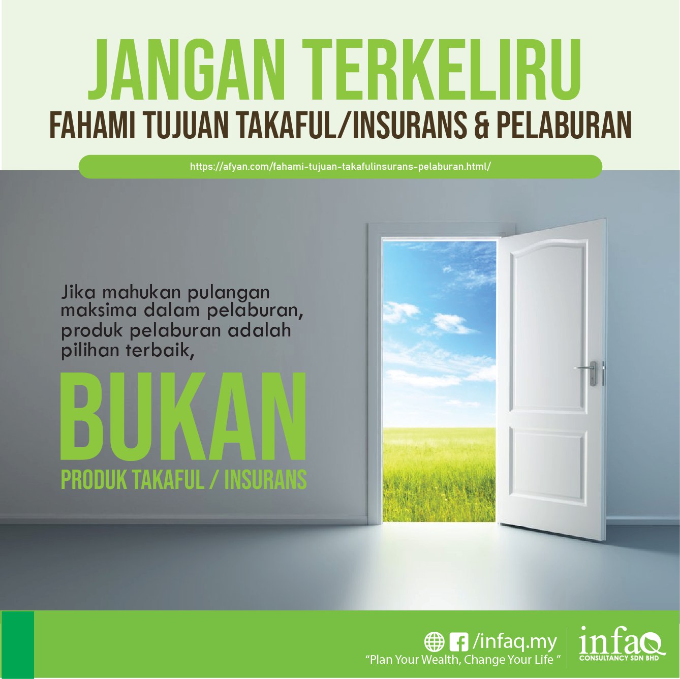 Fahami Tujuan Takaful/Insurans & Pelaburan - Afyan.com