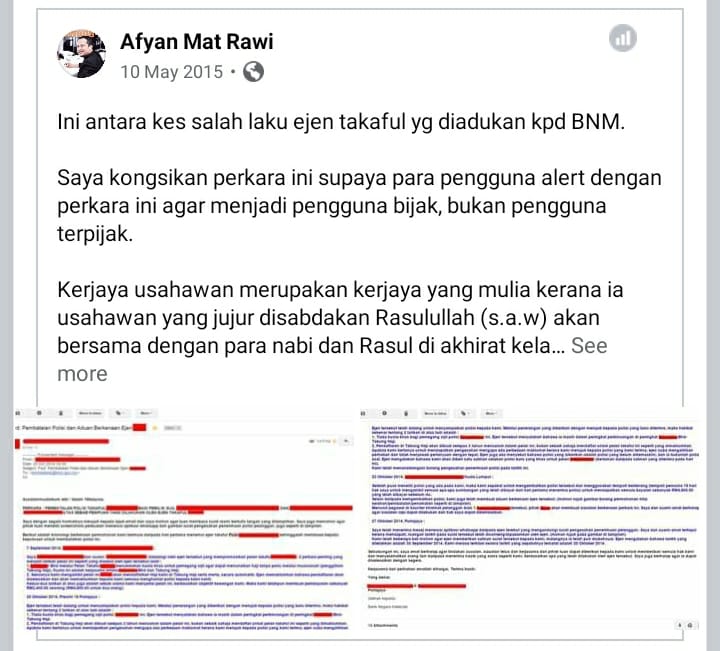 Isu Misleading Takaful Untuk Pelaburan Afyan Com